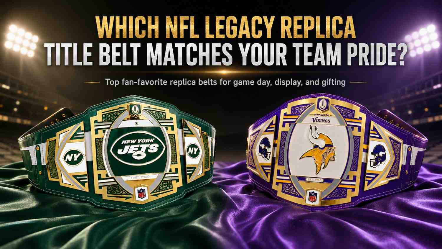 Which NFL Legacy Replica Title Belt Matches Your Team Pride?